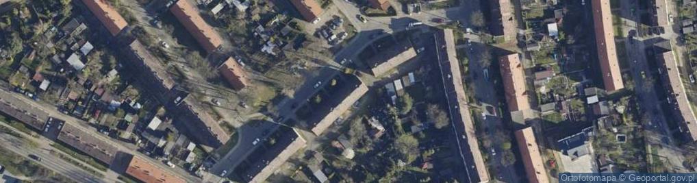 Zdjęcie satelitarne Na Filarze ul.