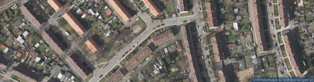 Zdjęcie satelitarne Na Filarze ul.