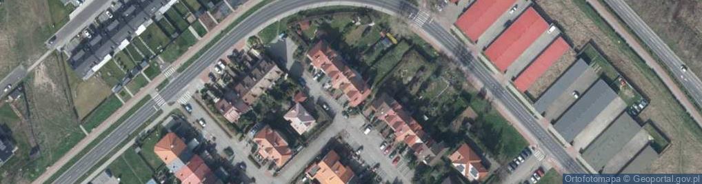 Zdjęcie satelitarne Nankera ul.