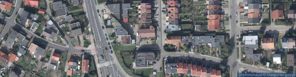 Zdjęcie satelitarne Narciarska ul.