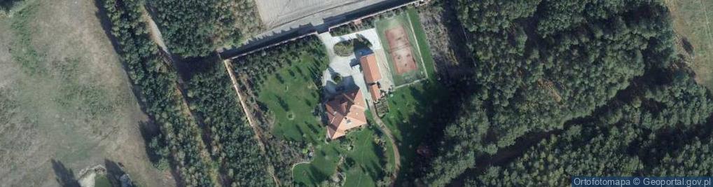 Zdjęcie satelitarne Nad Leśnym Potokiem ul.