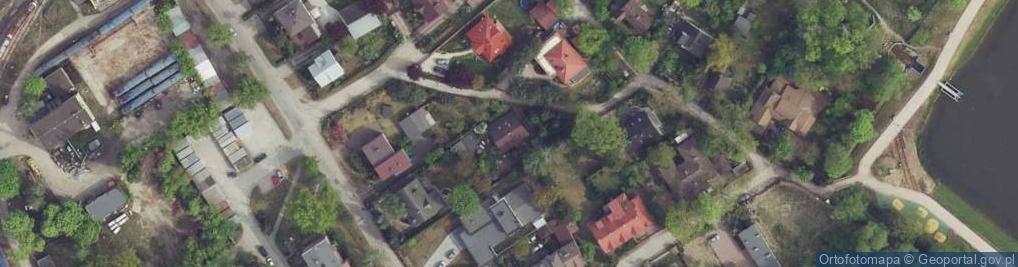Zdjęcie satelitarne Na Grobli ul.