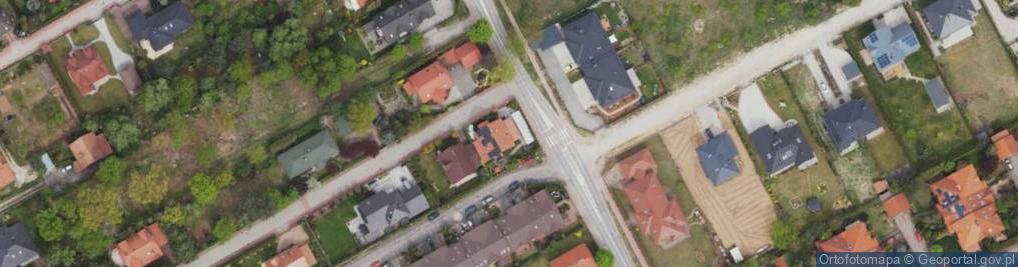 Zdjęcie satelitarne Na Laski ul.