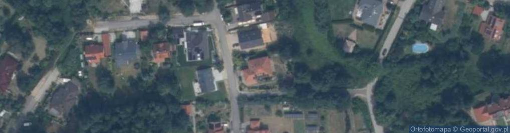 Zdjęcie satelitarne Na Wzgórzu ul.