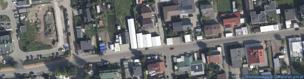 Zdjęcie satelitarne Nadmorska ul.