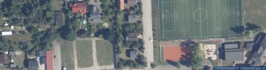 Zdjęcie satelitarne Nauczycielska ul.