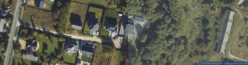 Zdjęcie satelitarne Nad Wąwozem ul.