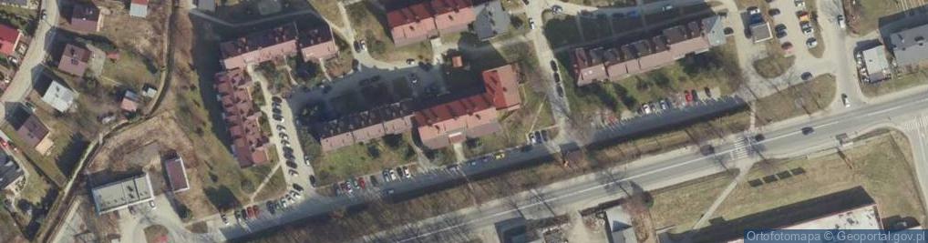 Zdjęcie satelitarne Na Kotlinę ul.