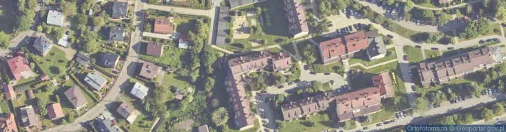 Zdjęcie satelitarne Na Kotlinę ul.