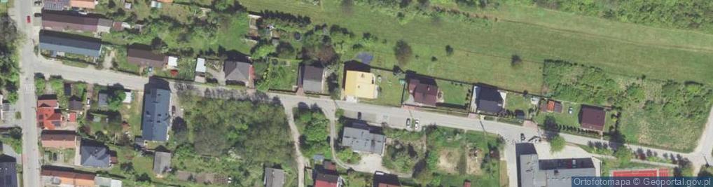 Zdjęcie satelitarne Nauczycielska ul.