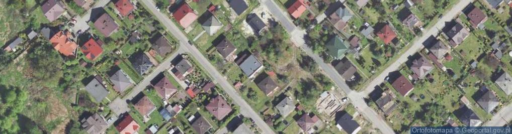 Zdjęcie satelitarne Na Błoniach ul.