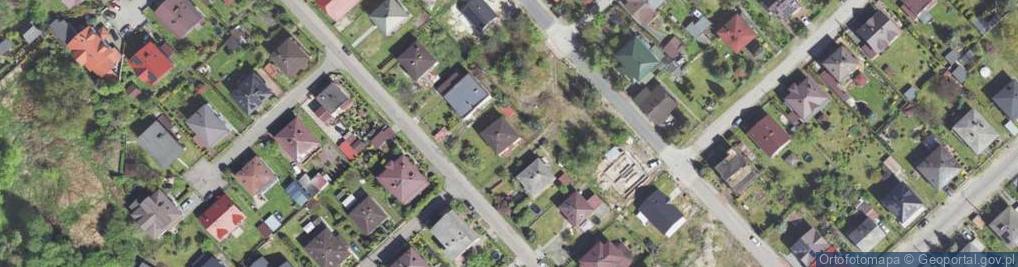 Zdjęcie satelitarne Na Błoniach ul.