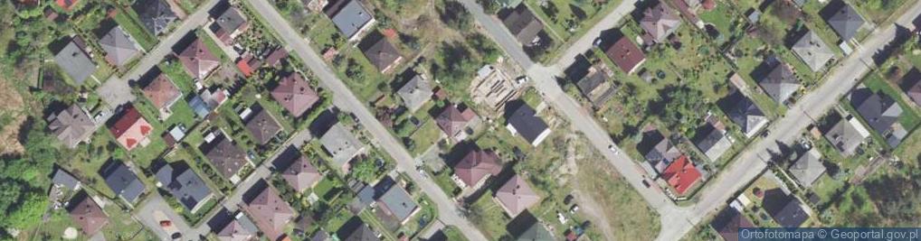 Zdjęcie satelitarne Na Błoniach ul.
