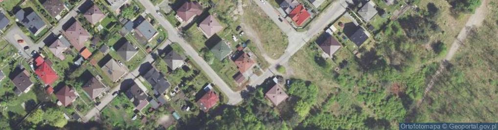 Zdjęcie satelitarne Na Błoniach ul.
