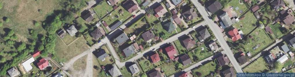 Zdjęcie satelitarne Na Grobli ul.