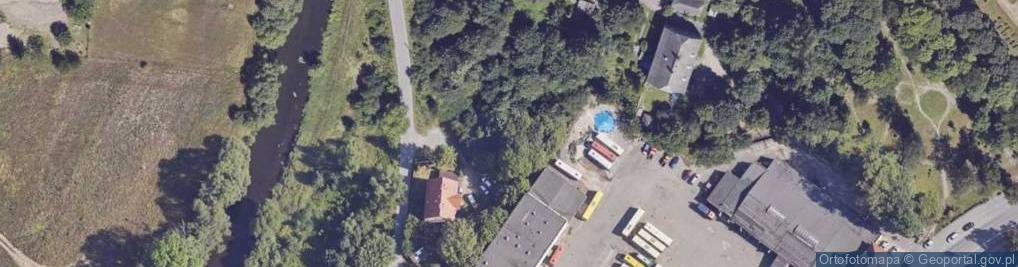 Zdjęcie satelitarne Nadbrzeżna ul.