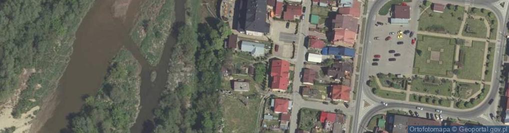 Zdjęcie satelitarne Nadwiślańska ul.
