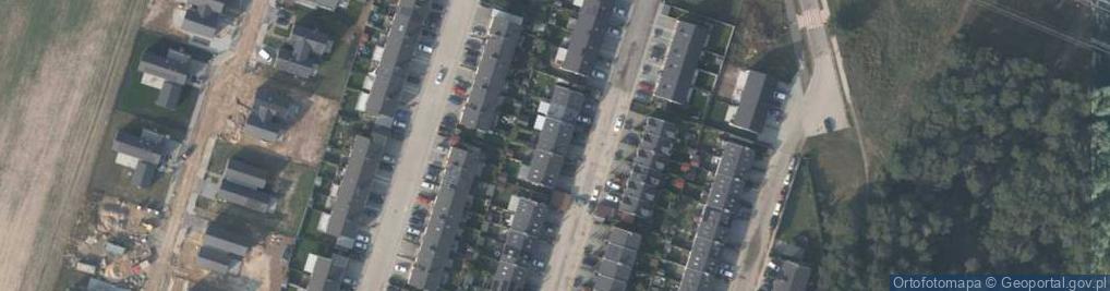 Zdjęcie satelitarne Na Skraju Lasu ul.