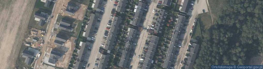 Zdjęcie satelitarne Na Skraju Lasu ul.