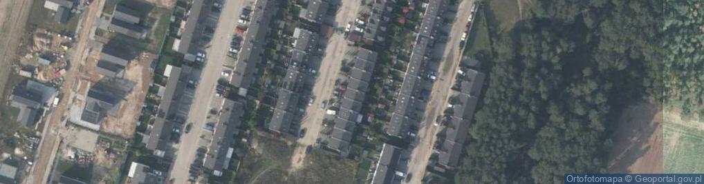 Zdjęcie satelitarne Na Skraju Lasu ul.