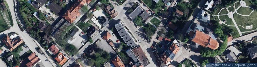 Zdjęcie satelitarne Nadwiślańska ul.