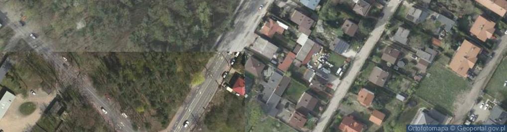 Zdjęcie satelitarne Nadarzyńska ul.
