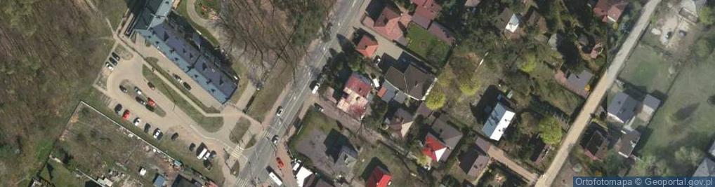 Zdjęcie satelitarne Nadarzyńska ul.