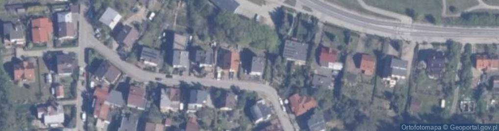 Zdjęcie satelitarne Na Skarpie ul.