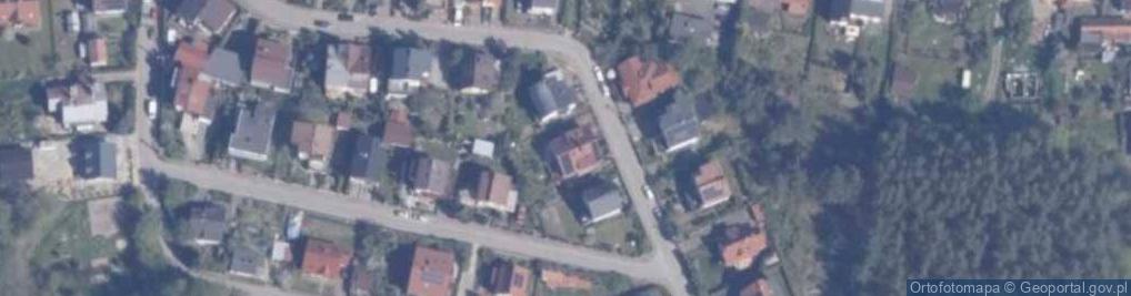 Zdjęcie satelitarne Na Skarpie ul.
