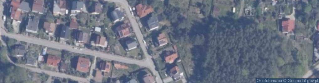 Zdjęcie satelitarne Na Skarpie ul.