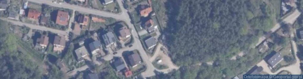 Zdjęcie satelitarne Na Skarpie ul.