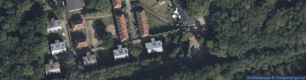 Zdjęcie satelitarne Na Grobli ul.