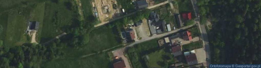 Zdjęcie satelitarne Na Łazy ul.