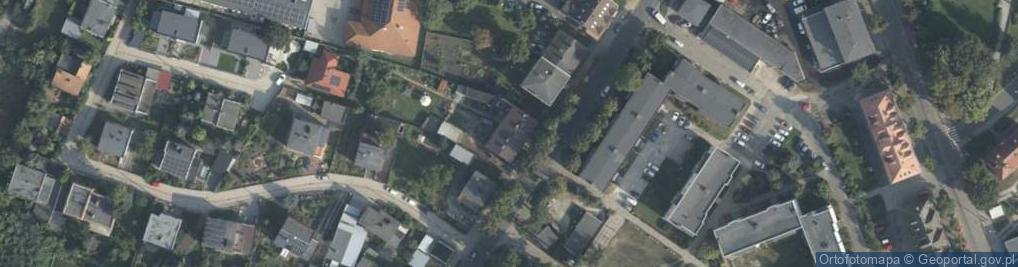 Zdjęcie satelitarne Nacławska ul.