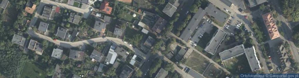 Zdjęcie satelitarne Nacławska ul.