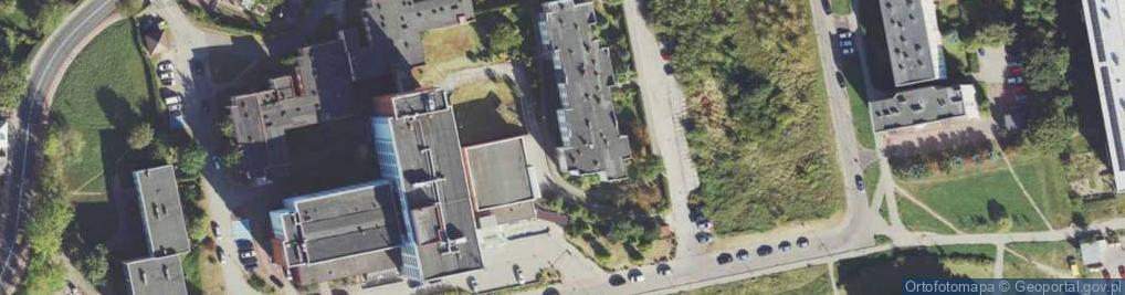 Zdjęcie satelitarne Na Skarpie ul.