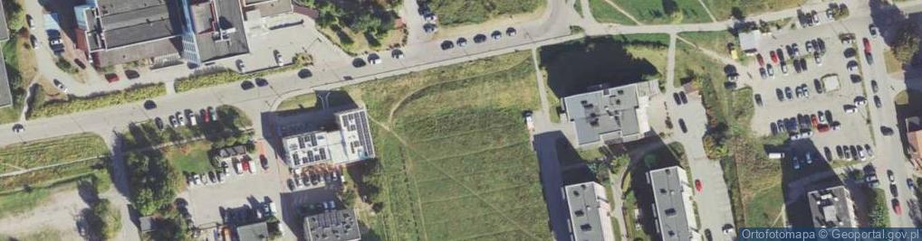 Zdjęcie satelitarne Na Skarpie ul.