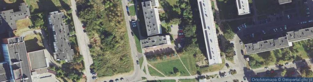 Zdjęcie satelitarne Na Skarpie ul.