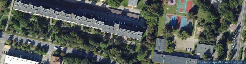 Zdjęcie satelitarne Nawojki ul.