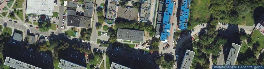 Zdjęcie satelitarne Na Błonie ul.
