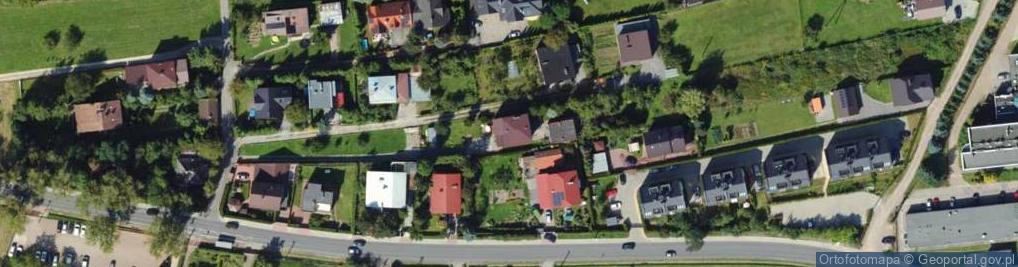 Zdjęcie satelitarne Na Polankach ul.