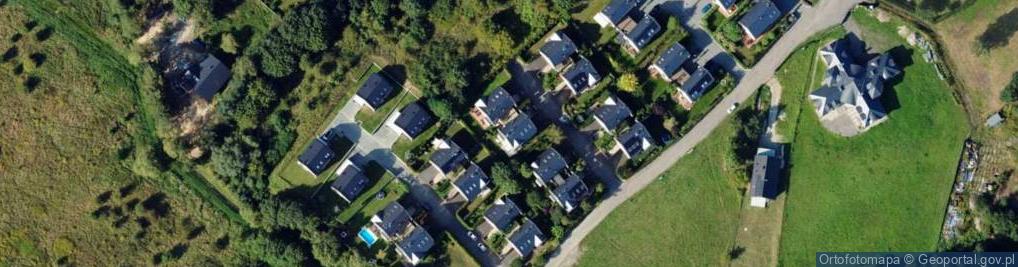 Zdjęcie satelitarne Na Wirach ul.