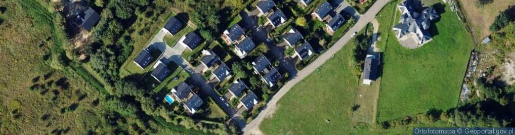 Zdjęcie satelitarne Na Wirach ul.
