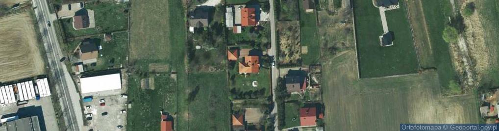 Zdjęcie satelitarne Na Borach ul.