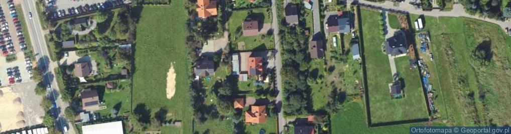 Zdjęcie satelitarne Na Borach ul.