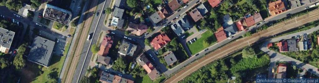 Zdjęcie satelitarne Na Grządkach ul.