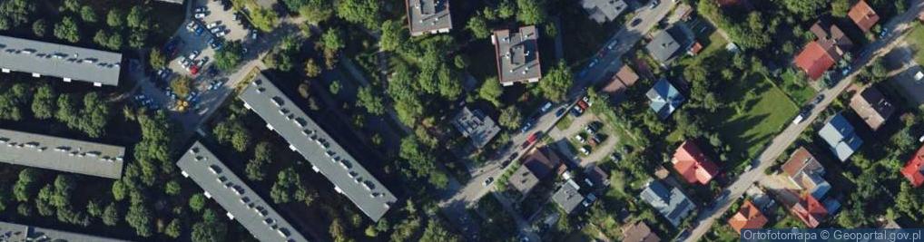 Zdjęcie satelitarne Na Kozłówce ul.