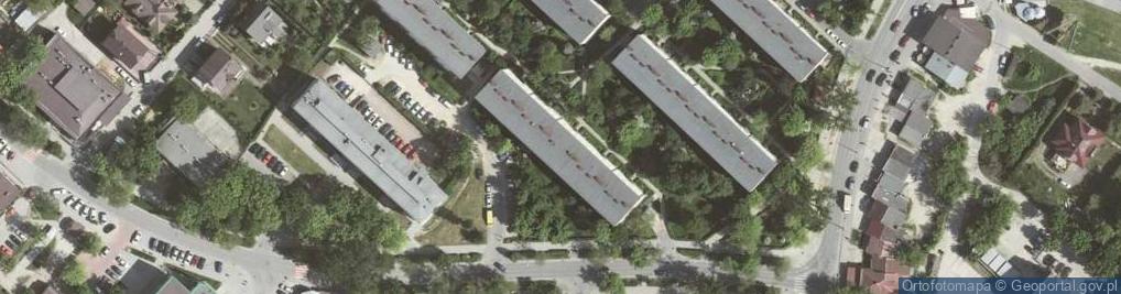 Zdjęcie satelitarne Na Kozłówce ul.