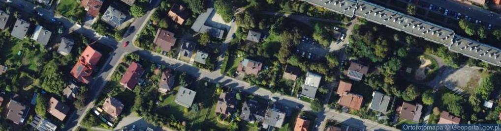 Zdjęcie satelitarne Na Wrzosach ul.