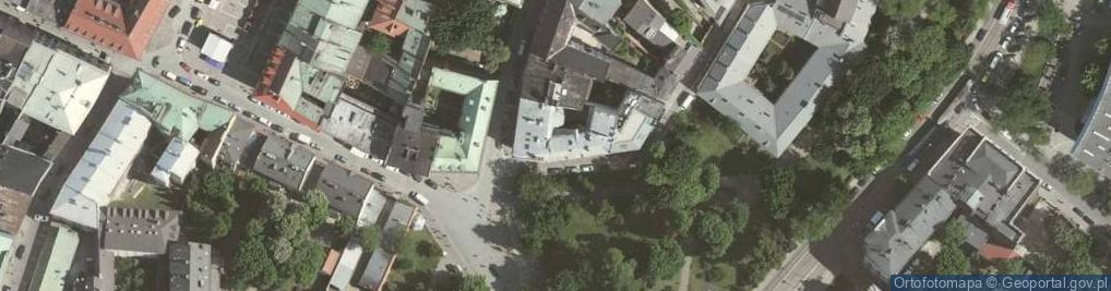 Zdjęcie satelitarne Na Gródku ul.